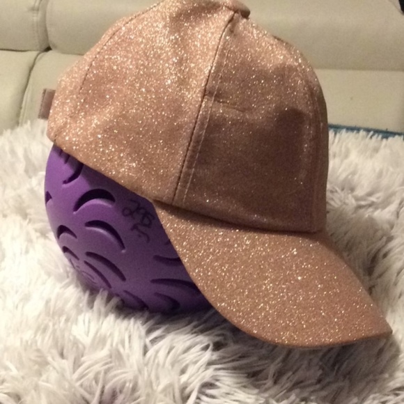 rose gold baseball cap